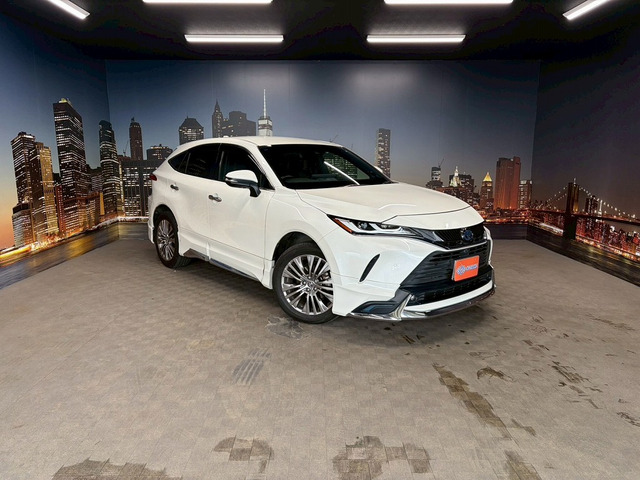 ハリアー 2.5 ハイブリッド Z レザーパッケージ 禁煙車 モデリスタエアロ 黒本革