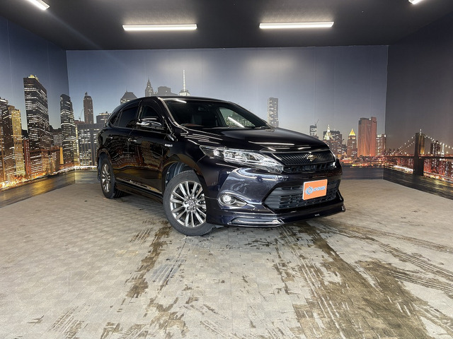 ハリアー 2.5 ハイブリッド E-Four プレミアム 4WD 禁煙車 モデリスタエアロ 黒ハー...