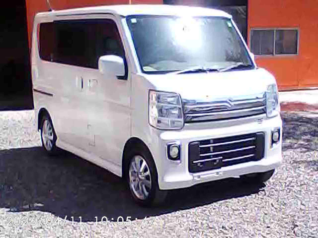 エブリイワゴン PZターボ 左パワースライド地デジナビ バックカメラ