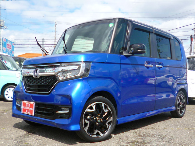 N-BOXカスタム G L ターボ ホンダセンシング 純正ナビTV 両側電動 LED
