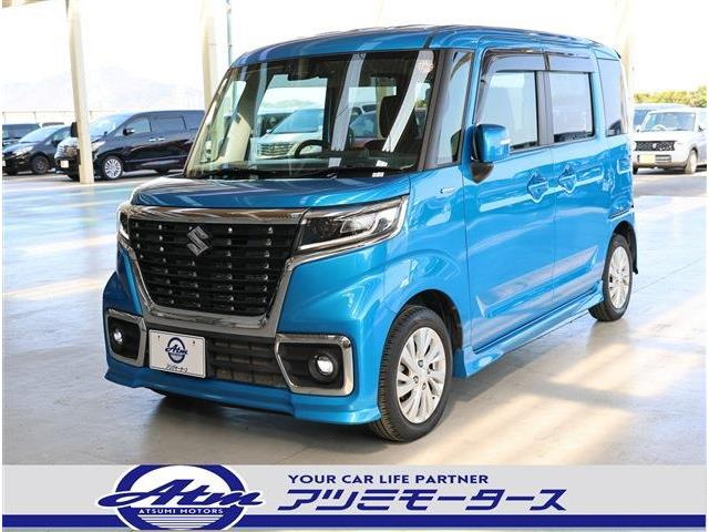 スペーシアカスタム ハイブリッド(HYBRID)  GS セーフサポート・ナビ・フルセグ・ETC