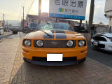 マスタングコンバーチブル V8 GT グラバーオレンジ ETC 社外マフラー エアクリーナー