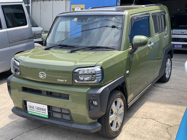 タフト G 低走行 人気のグリーン♪