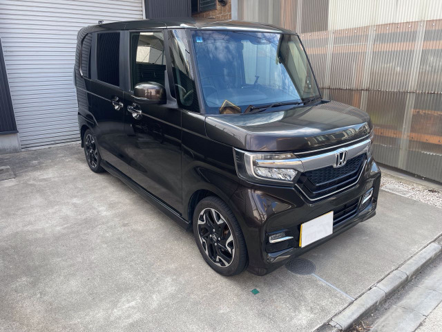 N-BOXカスタム G EX ターボ ホンダセンシング TV ナビ バックカメラ