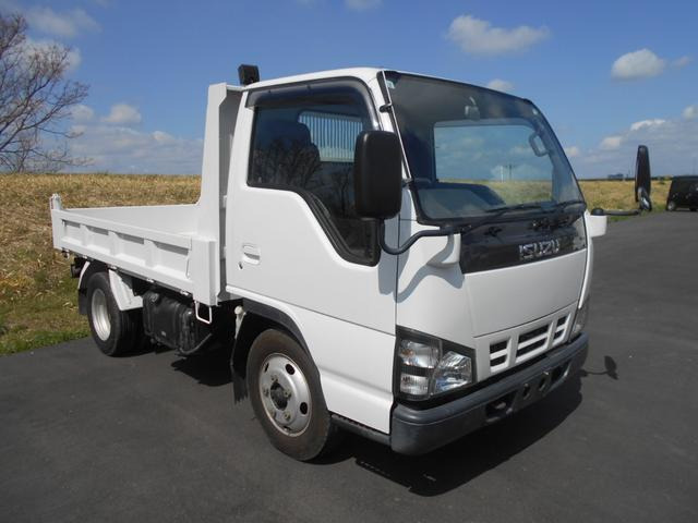 エルフ  新明和製 強化ダンプ 全低床