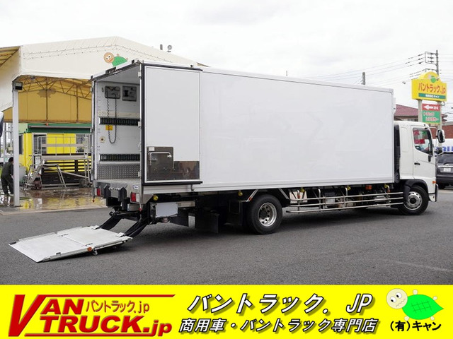 レンジャー 冷蔵冷凍車 4t ベッド付 低温 パワーゲート AT