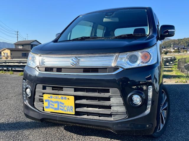 ワゴンRスティングレー J スタイル ☆保証2年付き☆ 社外ナビ オートライト