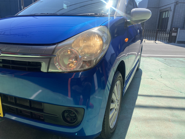 ダイハツ ミラ カスタム X の中古車詳細 (72,552km, ブルーⅡ, 静岡県