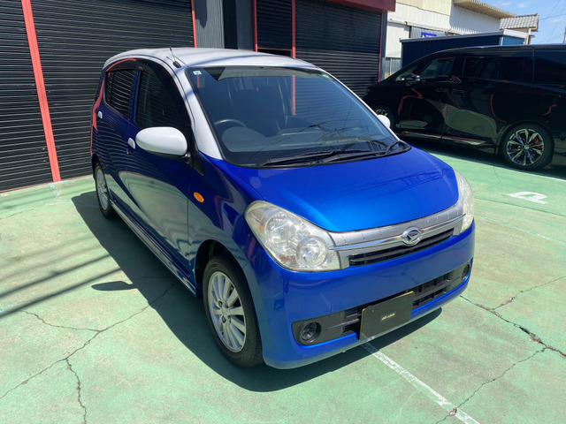 ダイハツ ミラ カスタム X の中古車詳細 (72,552km, ブルーⅡ, 静岡県