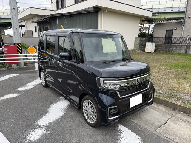 N-BOXカスタム L ターボ TVナビ/ETC/バックカメラ/パワスラ