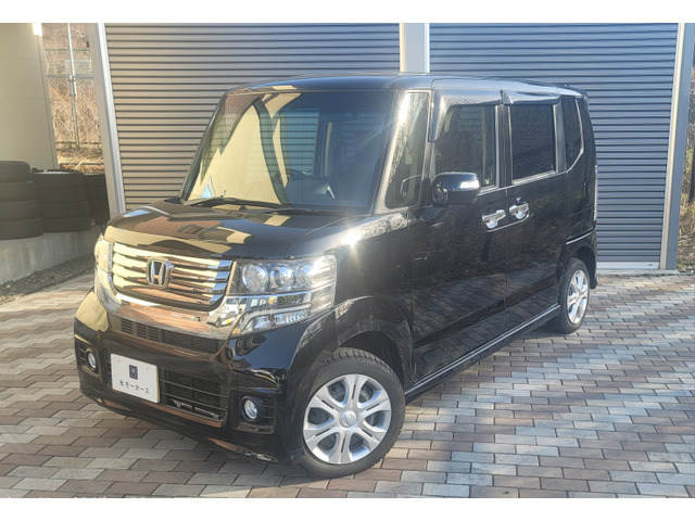 N-BOXカスタム G Lパッケージ 4WD 法定整備済み・ナビ・TV・バックカメラ