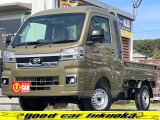 【中古車情報】ダイハツ ハイゼットトラック ジャンボ エクストラ 4WD 届出済み未使用車/5MT/カーキ/LED の中古車詳細（走行距離：3km、カラー：オフビートカーキメタリック、販売地域：福岡県那珂川市後野2丁目）
