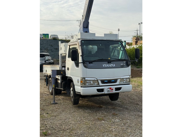 エルフ  3t クレーン バックカメラ ETC