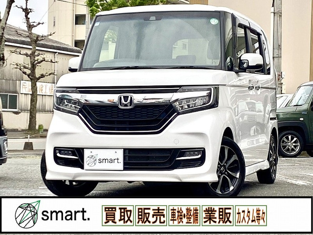 N-BOXカスタム G L ホンダセンシング 衝突軽減/電スラ/純正ナビTV/Bカメラ