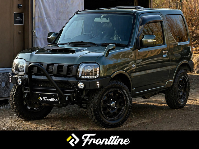 ジムニーランドベンチャー 4WD社外バンパー マフラー ETC