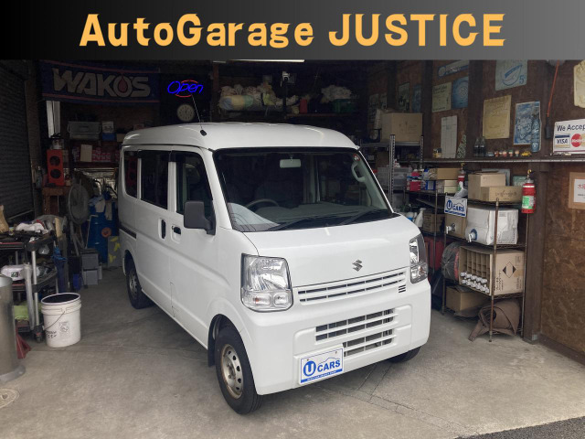 エブリイ PC ハイルーフ 4WD 4WD・4本新品タイヤ・車検2年整備付