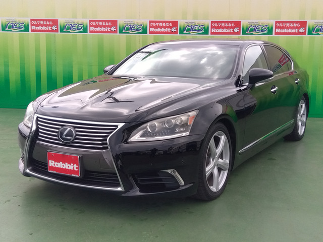 LS 600hL 4WD サンルーフ 黒革エアシート