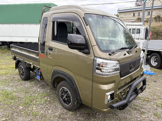 ハイゼットジャンボ（S510P）車検で入庫！あおりカバーも取付 多