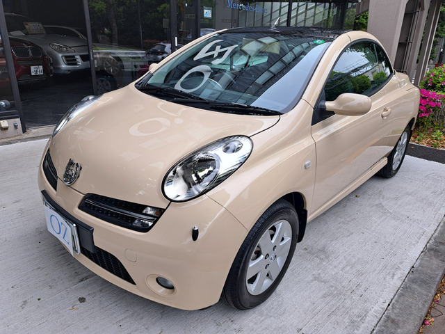 マイクラC+C 1.6 2オーナー オールペン済車 HDDナビ