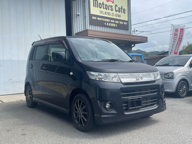 ワゴンRスティングレー X 4WD 社外ナビ DTV シートヒーター