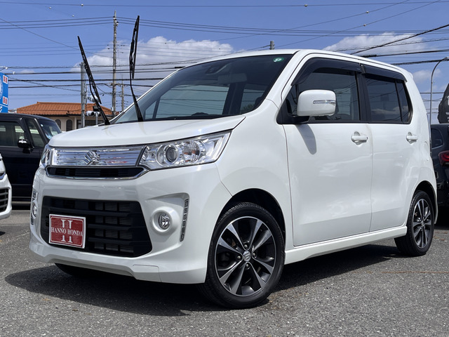 ワゴンRスティングレー T レーダーブレーキサポート 4WD 純正ナビTV バックモニター