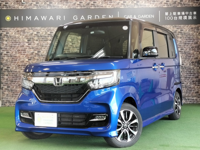N-BOXカスタム G EX ホンダセンシング CMBS/純正8型ナビ/レーダークルコン