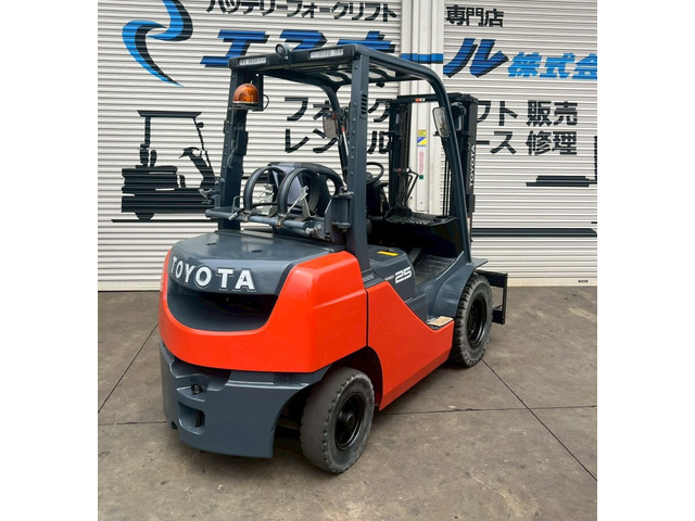全回転アタッチメント 2.5tディーゼルフォークリフト その他 トヨタL&F フォ−クリフト2.5t回転付