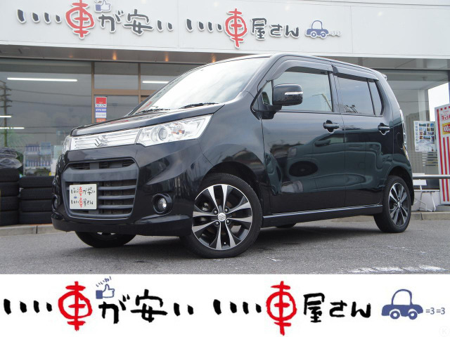 ワゴンRスティングレー T 禁煙☆スマキー☆ABS☆純15AW