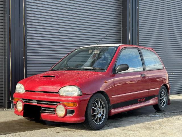 ヴィヴィオ RX-R 4WD エンジン積み替え/ETC付