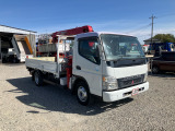 キャンター  4段クレーンラジコン 角足差違い車検付