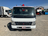 キャンター  4段クレーンラジコン 角足差違い車検付