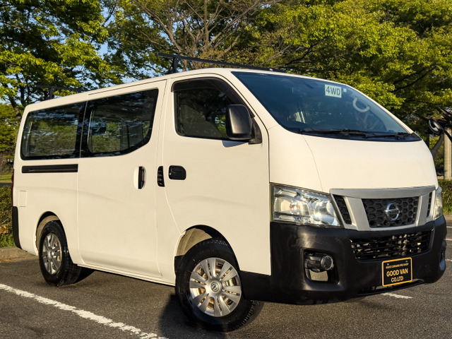 日産 NV350キャラバン 2.5 DX ロング ディーゼル 4WD ナビ テレビ ETC