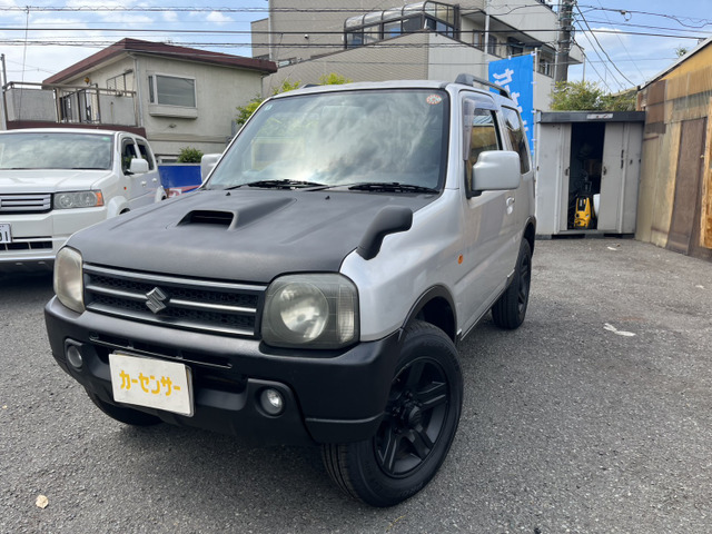 ジムニー XC 4WD ルーフレール 純正AW 背面タイヤ