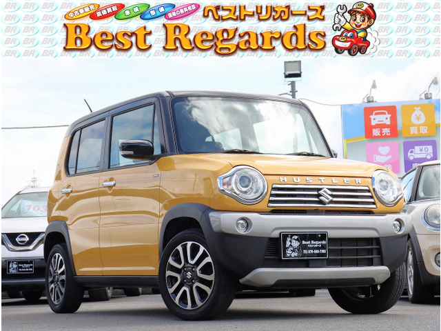 ハスラー J スタイルII 車検整備付 6.2Mキロ ツートンカラー