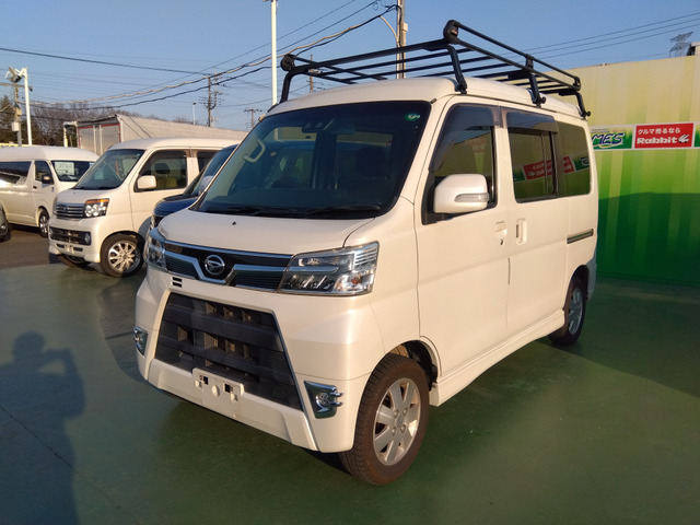 アトレーワゴン カスタムターボ RS リミテッド SAIII 左オートスライドドア LEDヘッ...