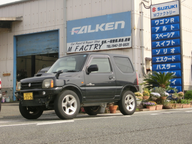 ジムニー ランドベンチャー 4WD ターボ64PS ボタン切替式4WD