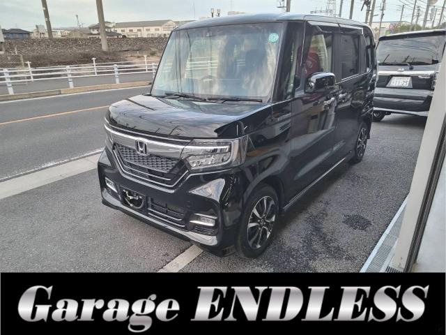 N-BOXカスタム G EX ホンダセンシング ETC ナビ TV プッシュスタート