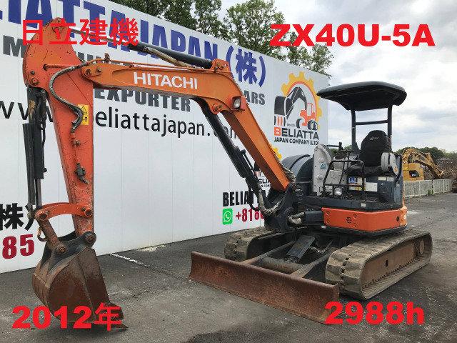 日立  ZX40U-5A★2012年★2988h