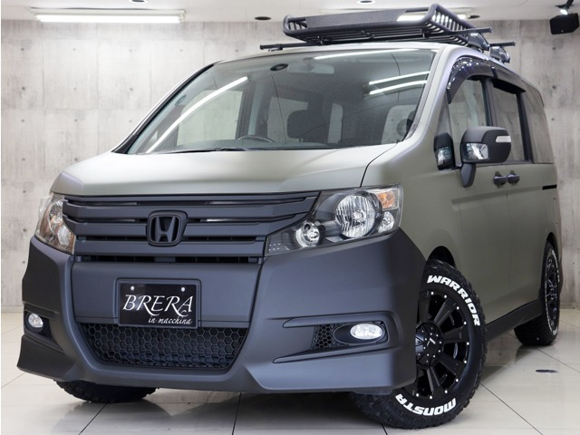 ステップワゴン 2.0 スパーダ Z HDDナビ エディション ブレラOGカスタム 新品社外AW