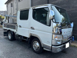 キャンター 3.0 ダブルキャブ ロング 全低床 Ad Blue ワンオーナー ドブ漬け加工 新...