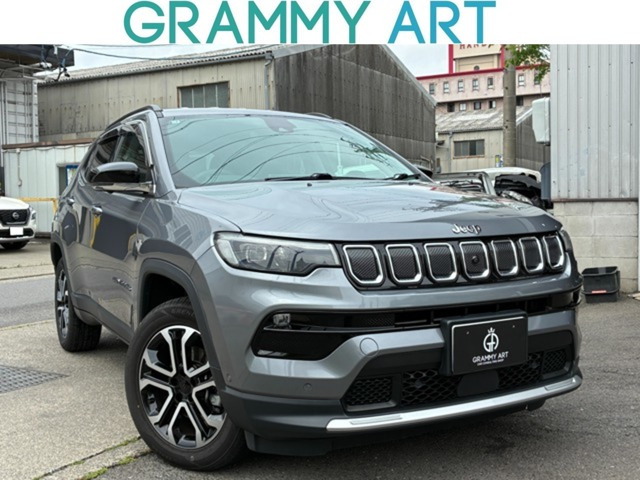 コンパスリミテッド 4WD黒革シート 全方位カメラ 純正ナビ