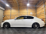 GS 350 Iパッケージ 4WD 後期仕様RAYS20アルミ車高調本革シー