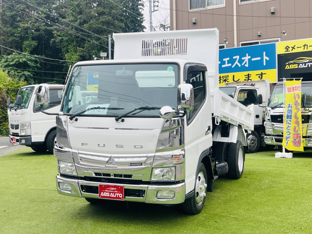 キャンター  2t ダンプ メッキパーツ 全塗装済