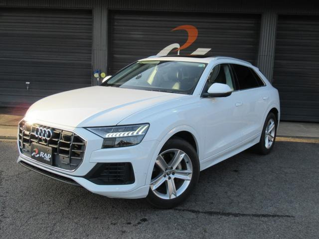 Q8 55 TFSI クワトロ デビューパッケージ ラグジュアリー 4WD サンルーフ純正ナビTV ...