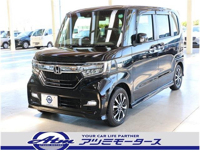 N-BOXカスタム G L ホンダセンシング 走行2.2万km・Dオーディオ・Bカメラ