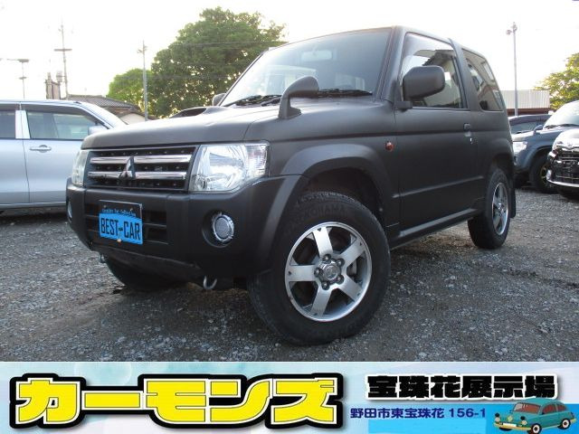 パジェロミニ VR 4WD パートタイム4WD 全塗装済み ナビTV