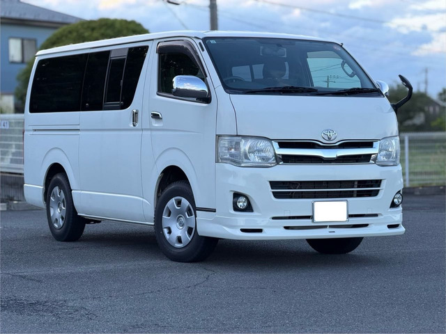 ハイエースバン 3.0 スーパーGL ロング ディーゼル 4WD ナビ、ETC