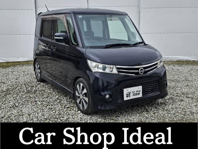 ルークスハイウェイスター 4WDローダウン★社外ナビ★Bカメラ★エンスタ