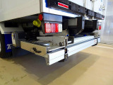 格納ゲート 1,000kg 極東開発/CG1001N-B3MRA2 PGカートストッパー付 長:124cm 幅:179cm 左シャシリア/荷室内PG有線リモコン付