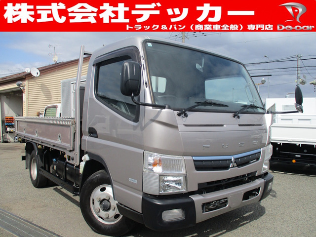 キャンター  3トン ワイドセミロング 全低床 MT